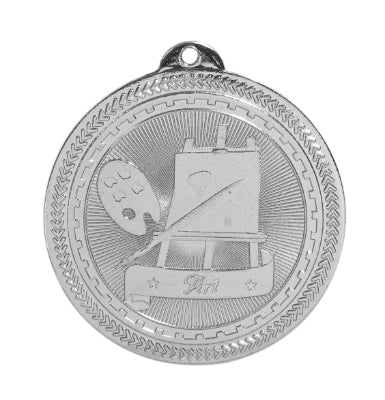 2" Art Laserable BriteLazer Medal
