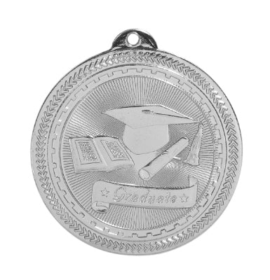 2" Graduate Laserable BriteLazer Medal