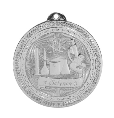 2" Science Laserable BriteLazer Medal