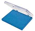 2 5/8" x 3 5/8" Plastic Presentation Box with Pad 