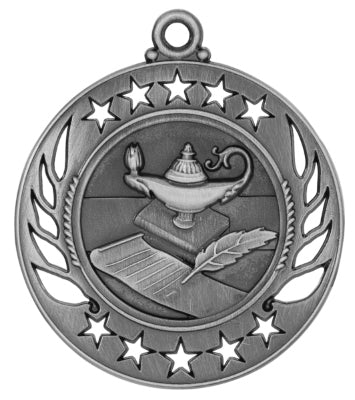 2 1/4" Lamp of Knowledge Galaxy Medal