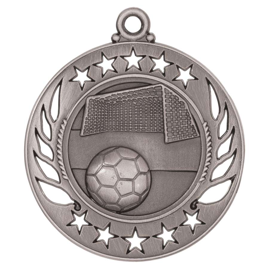 2 1/4" Soccer Galaxy Medal