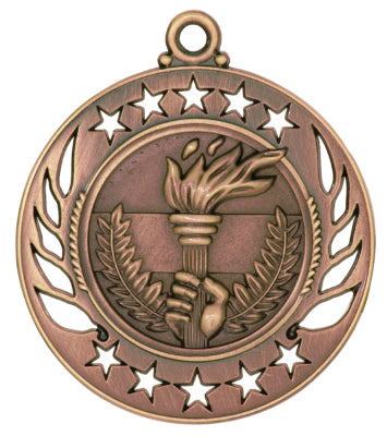 2 1/4" Torch Galaxy Medal