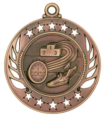 2 1/4" Track Galaxy Medal
