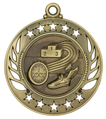 2 1/4" Track Galaxy Medal