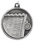 2" Swimming High Relief Medal