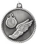 2" Track High Relief Medal