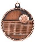 2" Volleyball High Relief Medal