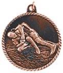 2" Wrestling High Relief Medal