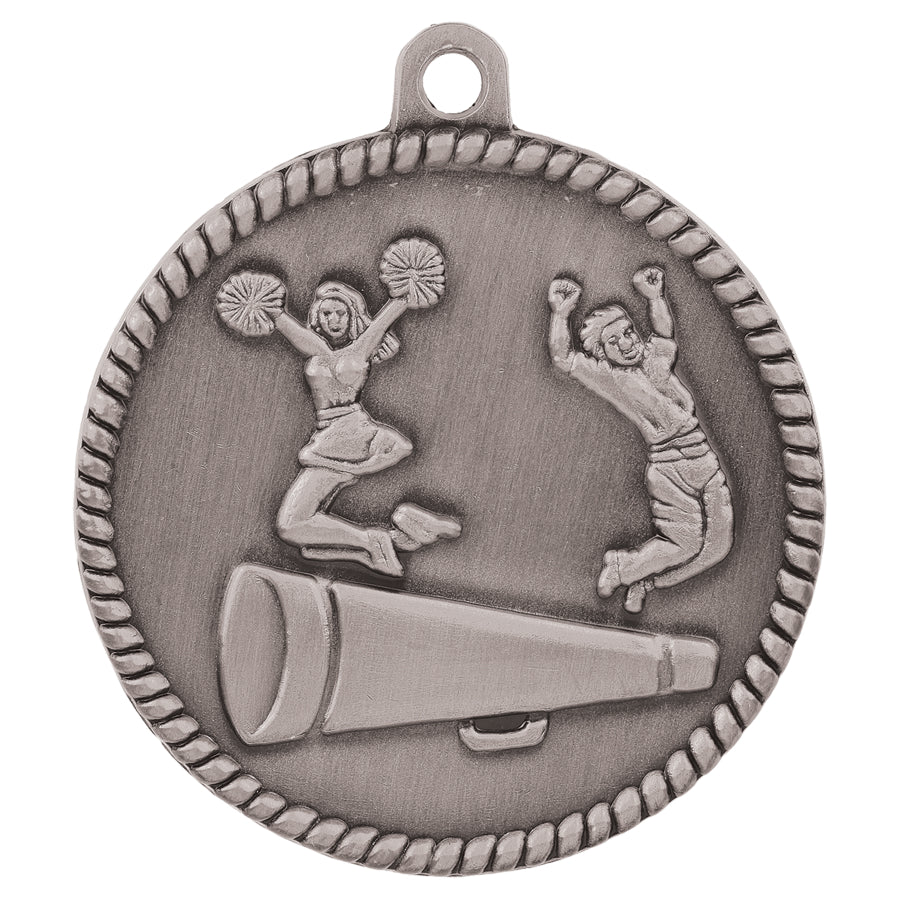 2" Cheer High Relief Medal