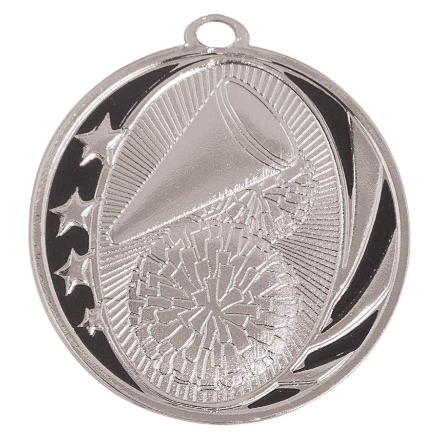2" Cheer Laserable MidNite Star Medal