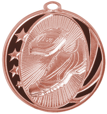 2" Track Laserable MidNite Star Medal