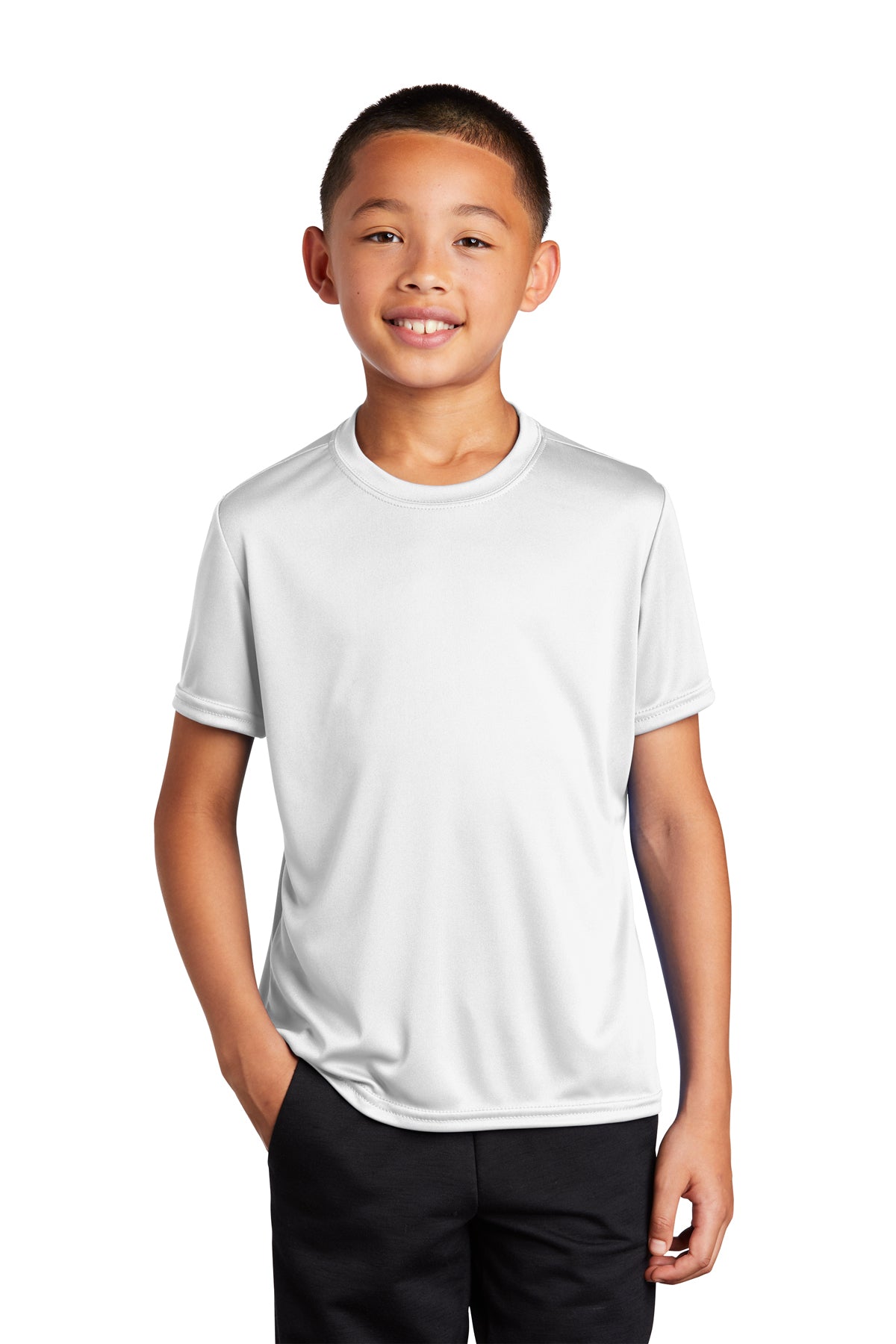 Port & Company Youth Performance Tee - XL White