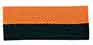 7/8" Black/Orange Neck Ribbon