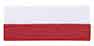 7/8" Red/White Neck Ribbon