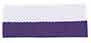 7/8" Purple/White Neck Ribbon