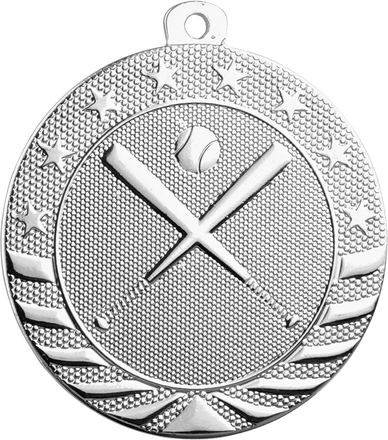 2" Baseball/Softball Starbrite Medal