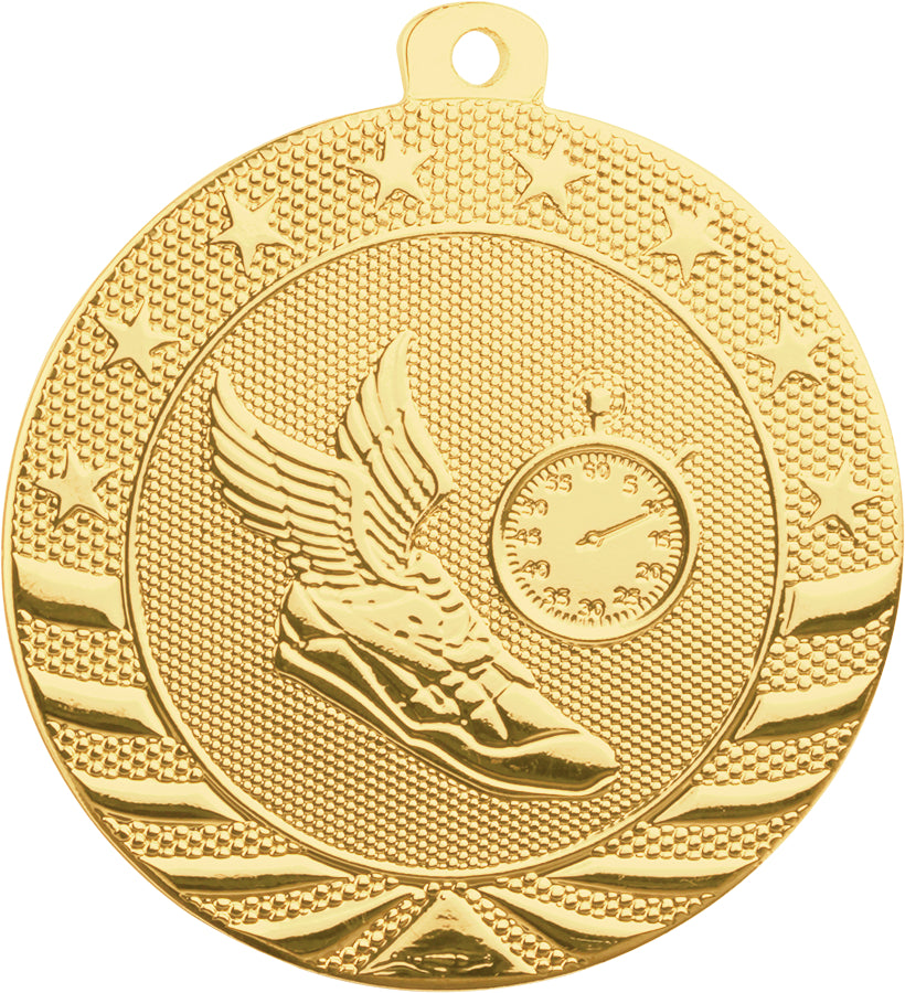 2" Track Starbrite Medal