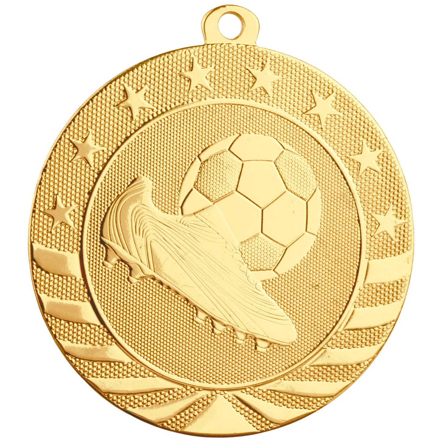 2 3/4" Soccer Starbrite Medal