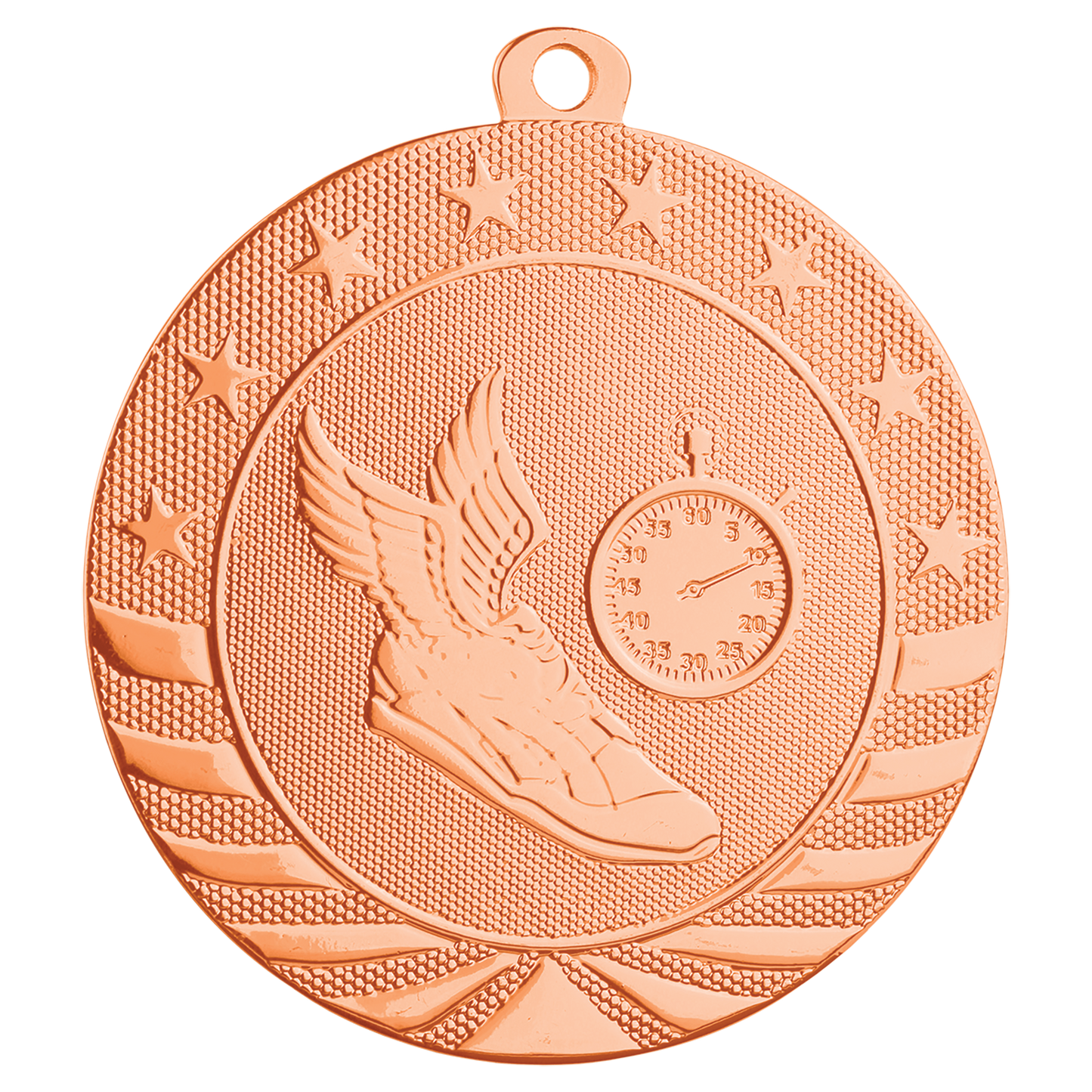 2 3/4" Track Starbrite Medal