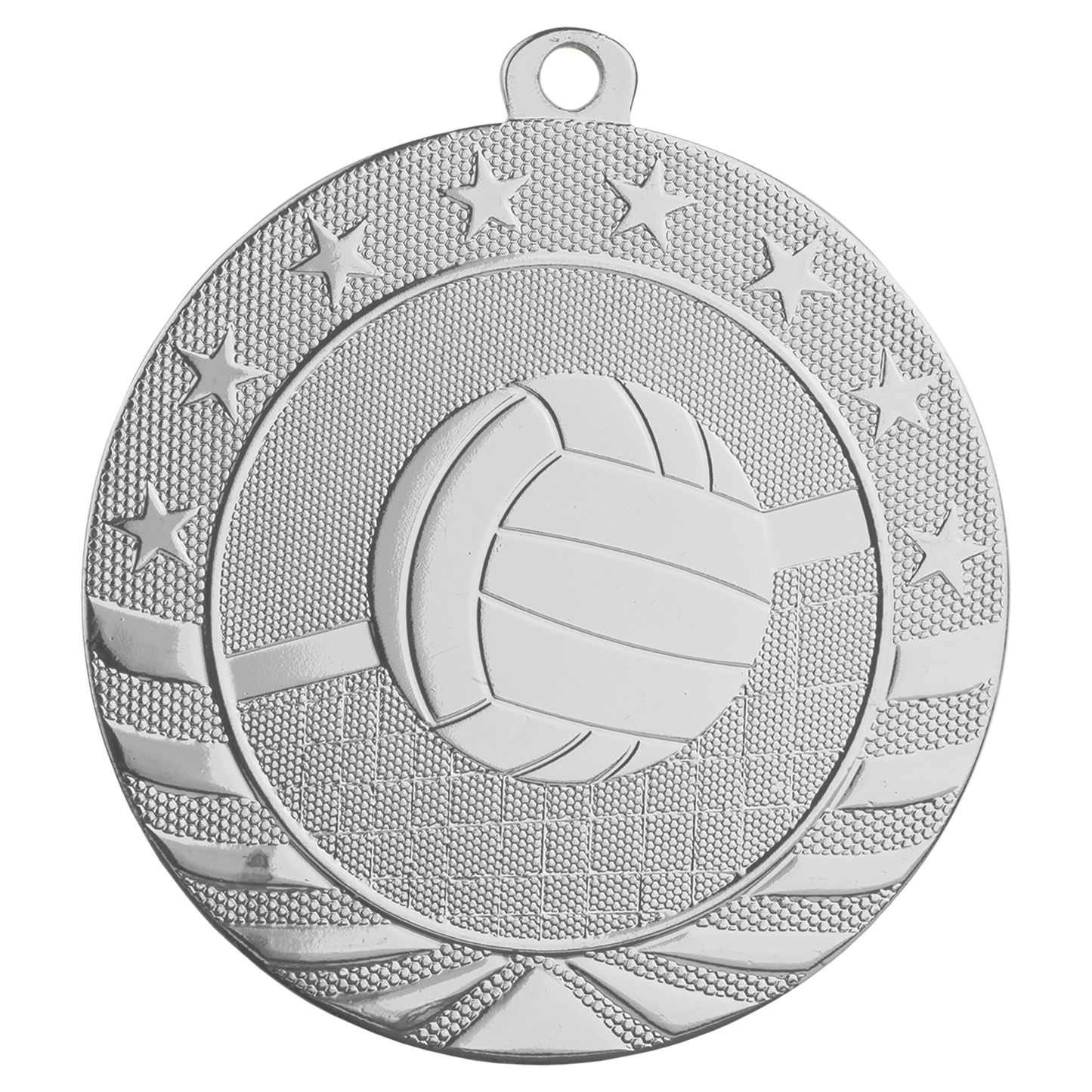 2 3/4" Volleyball Starbrite Medal