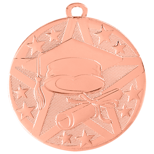 2" Bronze Superstar Graduate Medal