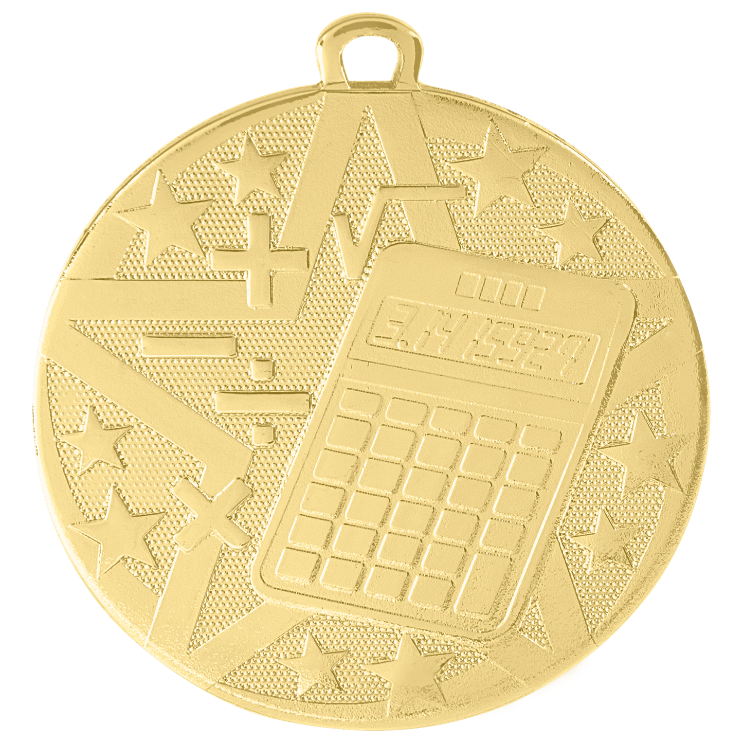 2" Bronze Superstar Math Medal