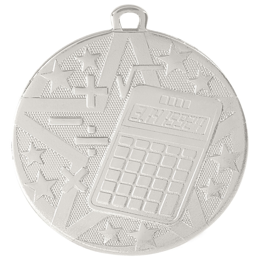 2" Bronze Superstar Math Medal