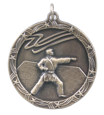 1 3/4" Martial Arts Shooting Star Medal
