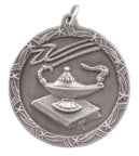 1 3/4" Lamp of Knowledge Shooting Star Medal