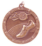 2 1/2" Track Shooting Star Medal