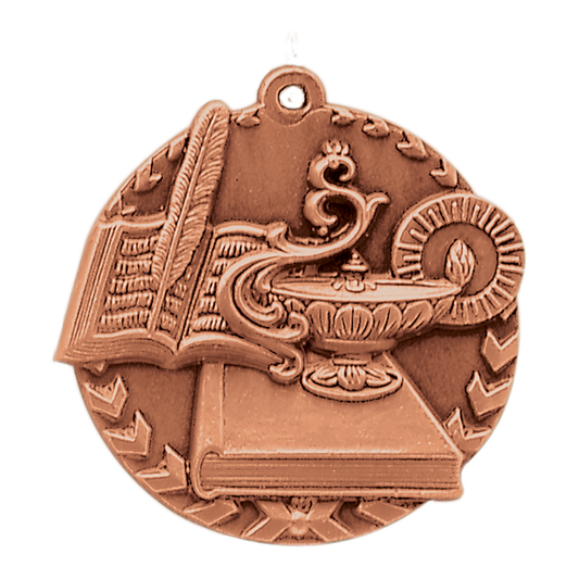 1 3/4" Lamp of Knowledge Millennium Medal