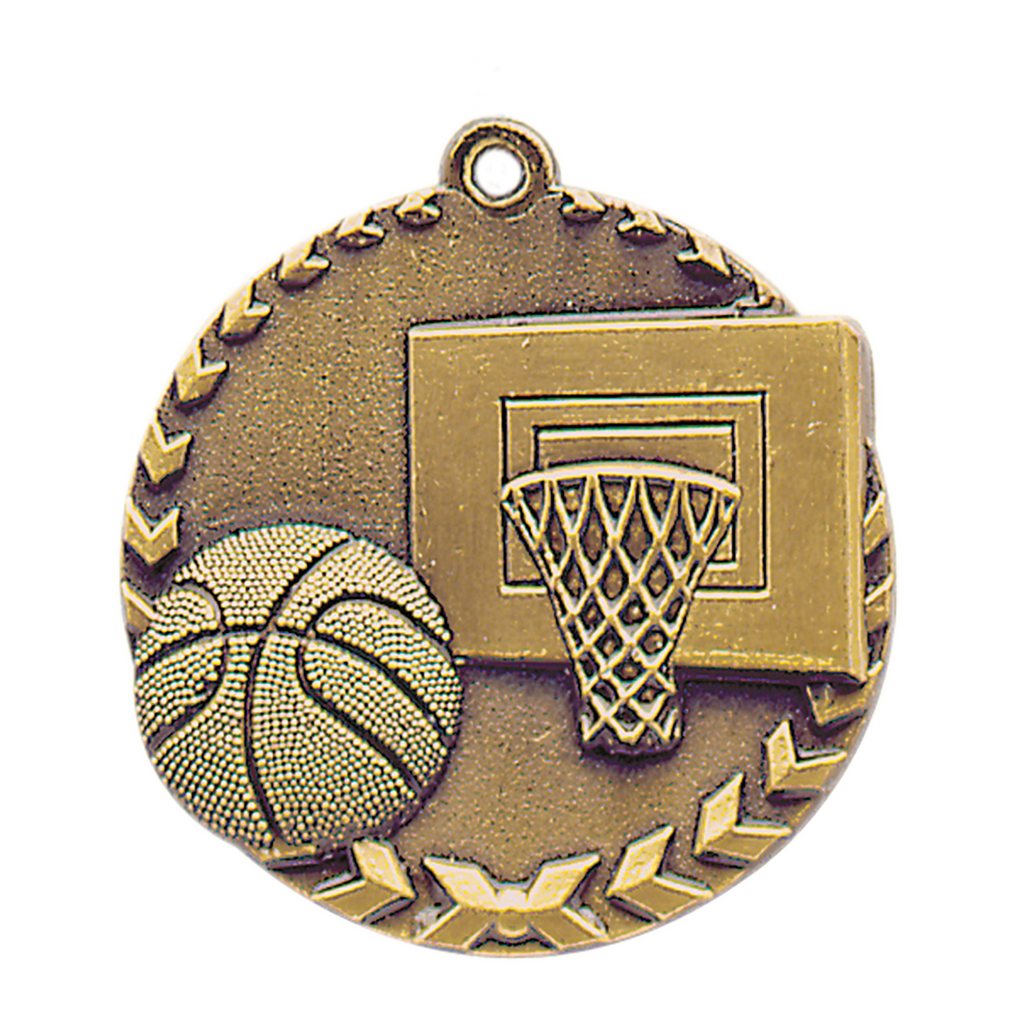 1 3/4" Basketball Millennium Medal