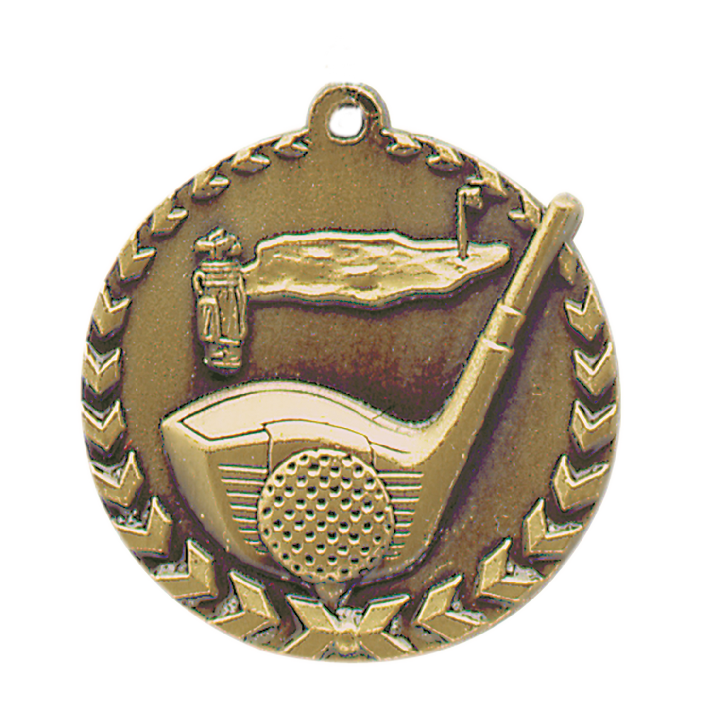 1 3/4" Golf Millennium Medal