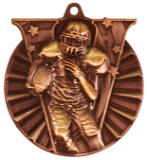 2" Football Victory Medal